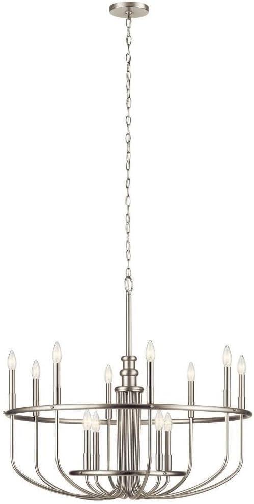Gracie Oaks Kuzey 12 - Light Wagon Wheel Chandelier