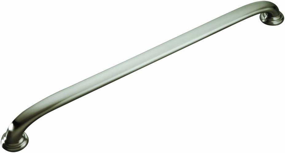 Zephyr 18-Inch Satin Nickel Appliance Pull with Mounting Hardware