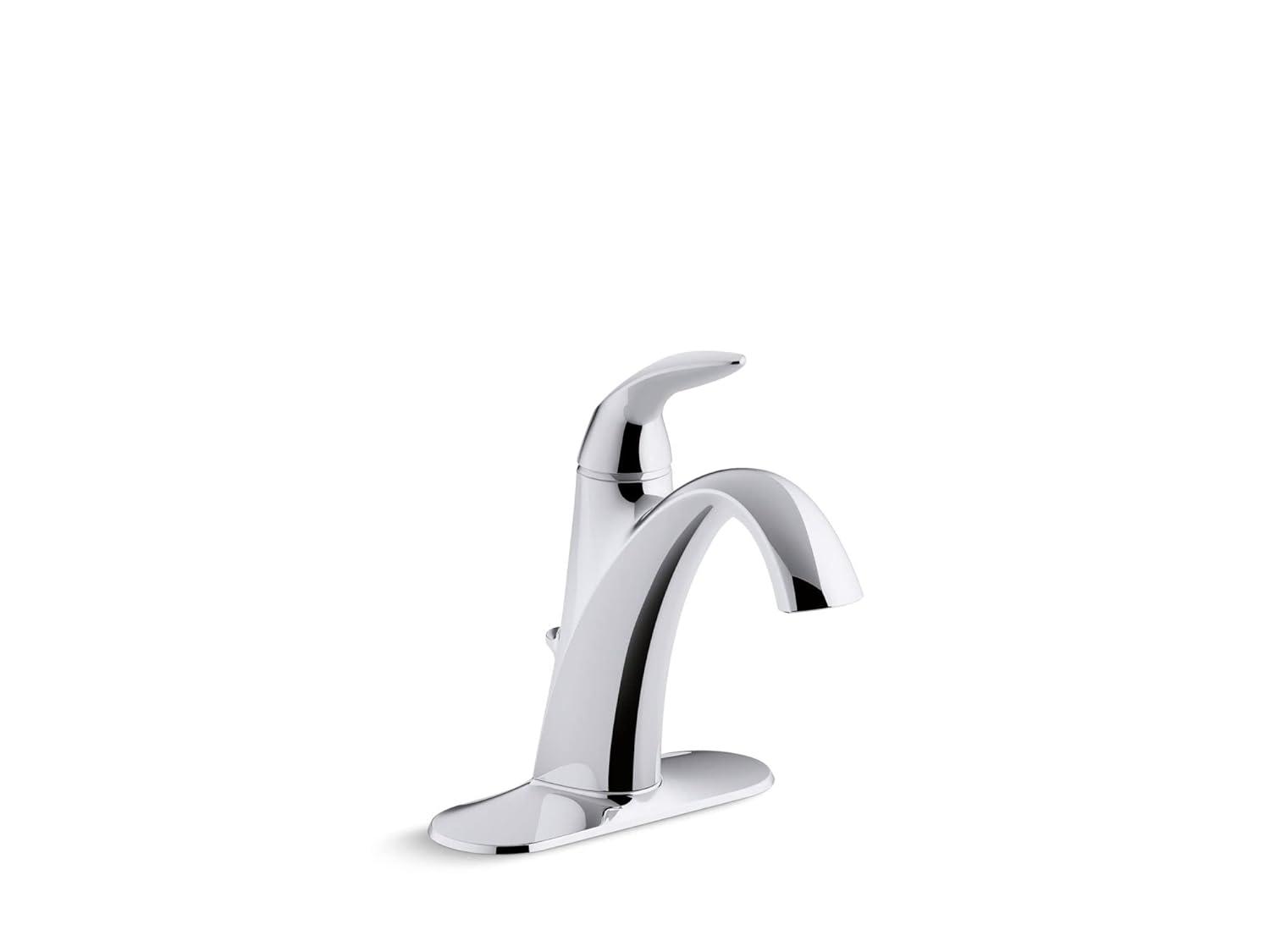Alteo Single Hole Bathroom Faucet with Drain Assembly