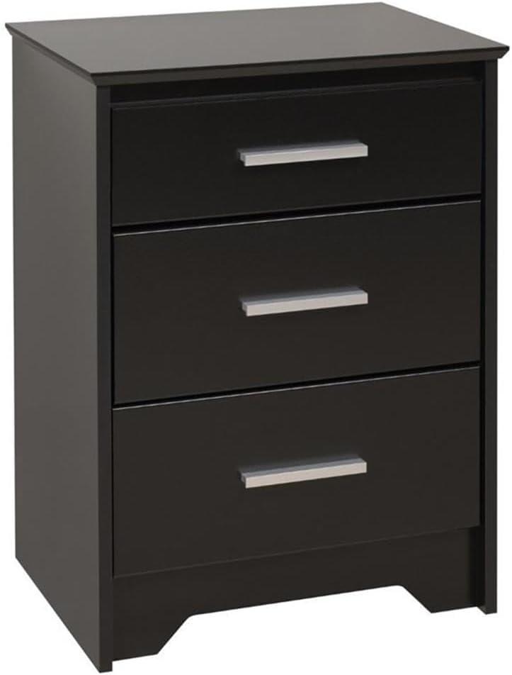 Coal Harbor 3 - Drawer Tall Nightstand - Prepac