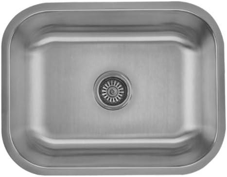 Craftsmen Series 23'' L Undermount Single Bowl Stainless Steel Kitchen Sink