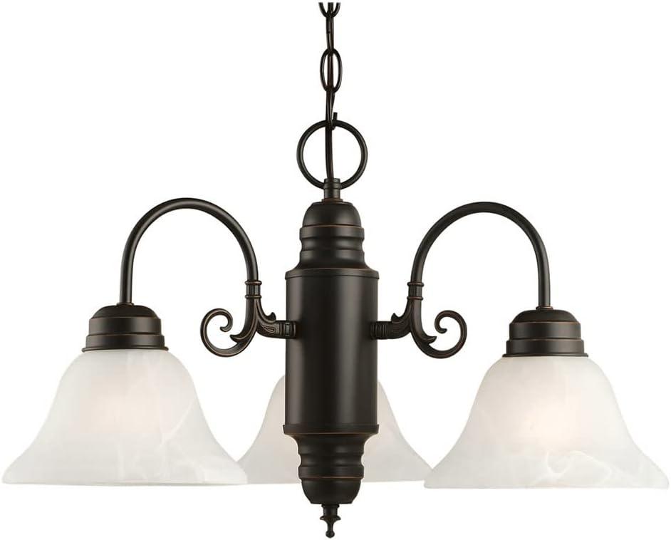 Design House Willowdale Pendant Light Fixture - Traditional Alabaster Glass Bowl Shade for Kitchens, Foyers, Dining Rooms - Adjustable Height Pendant Light Fixture - Satin Nickel, 589747