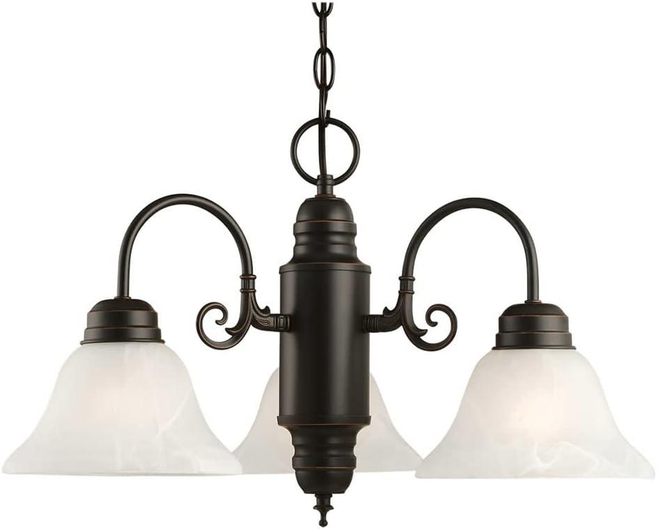 Millbridge 3-Light Oil Rubbed Bronze Modern Chandelier