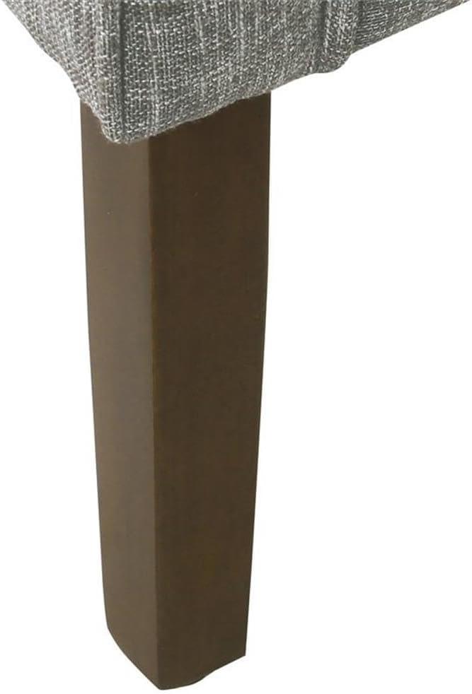 Modern Barrel Accent Chair Gray - HomePop: Upholstered Side Chair for Bedroom & Living Room, Comfort Seating