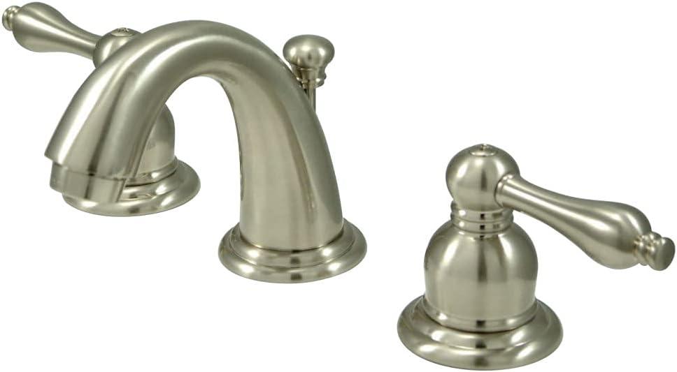 Kingston Brass Victorian Two-Handle 3-Hole Deck Mount Bathroom Faucet with Pop-Up