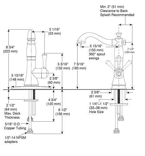 Delta Cassidy Bar / Prep Faucet