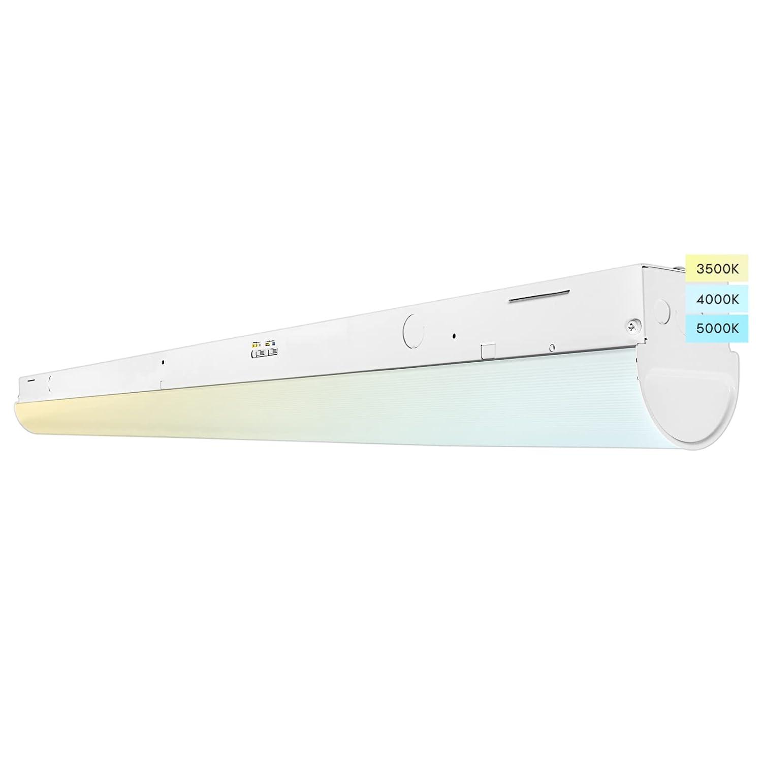 Luxrite 4' Selectable CCT Linear LED Shop Light