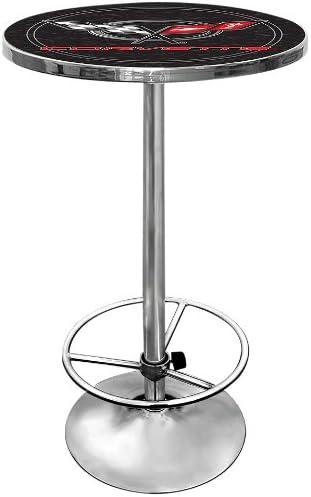 Trademark Global Round Metal Base Dining Table