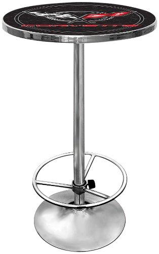 Trademark Global Round Metal Base Dining Table