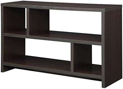 Convenience Concepts Northfield TV Stand Console with Shelves, Espresso