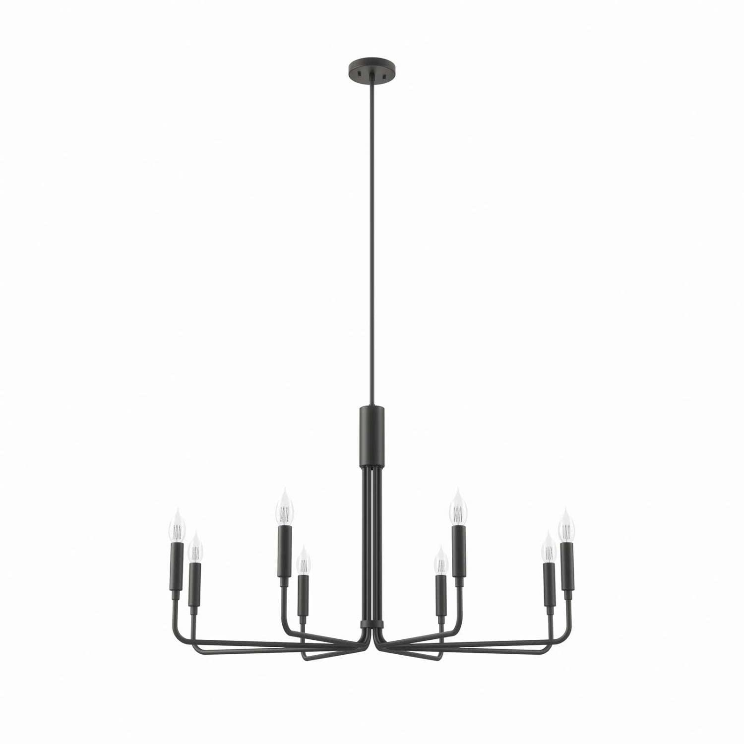 Modway Rekindle 8-Light Chandelier