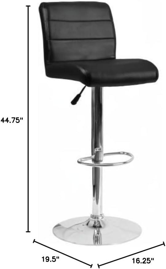 Murphy Adjustable Height Swivel Bar Stool