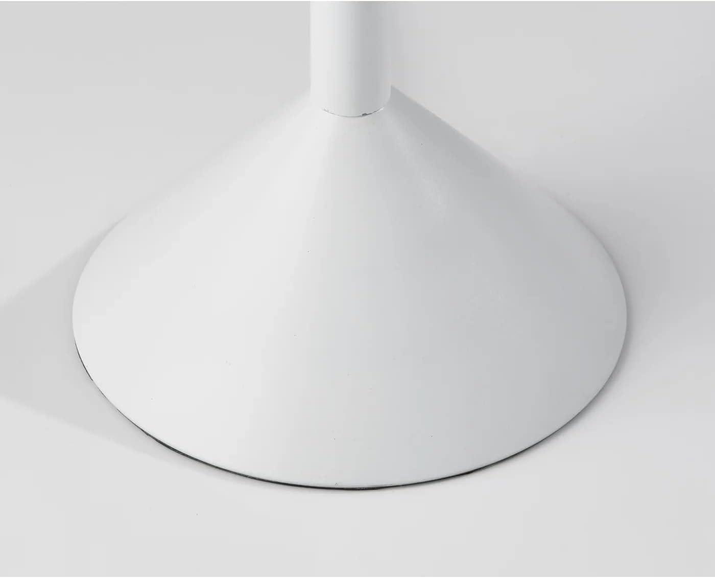 Matte White LED Floor Lamp with Slide Dimmer and RGB Switch