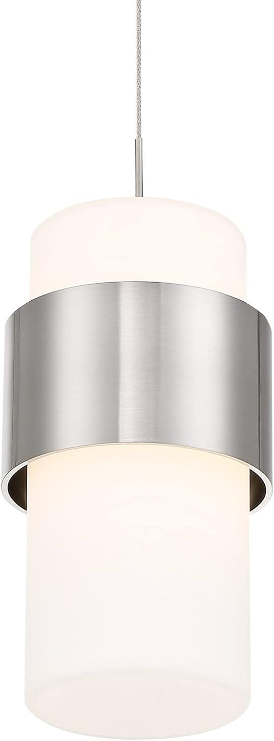 Banded 1 - Light LED Cylinder Pendant