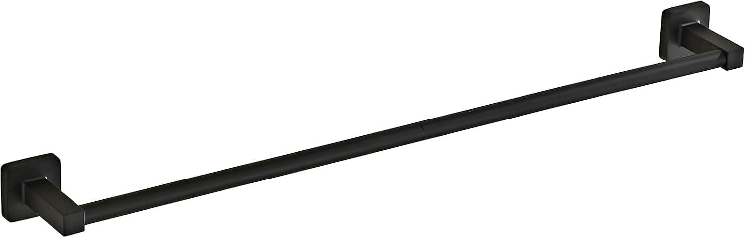 Delta Ara 24 in. Wall Mount Towel Bar Bath Hardware Accessory in Matte Black 77524-BL