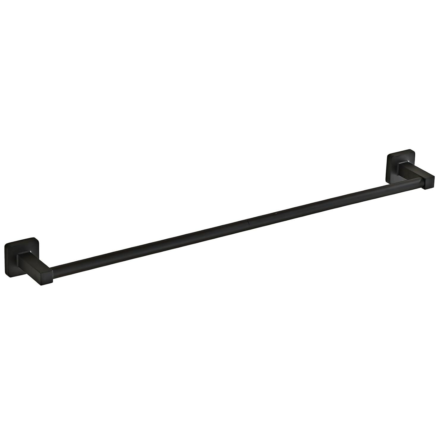 Delta Ara 24 in. Wall Mount Towel Bar Bath Hardware Accessory in Matte Black 77524-BL