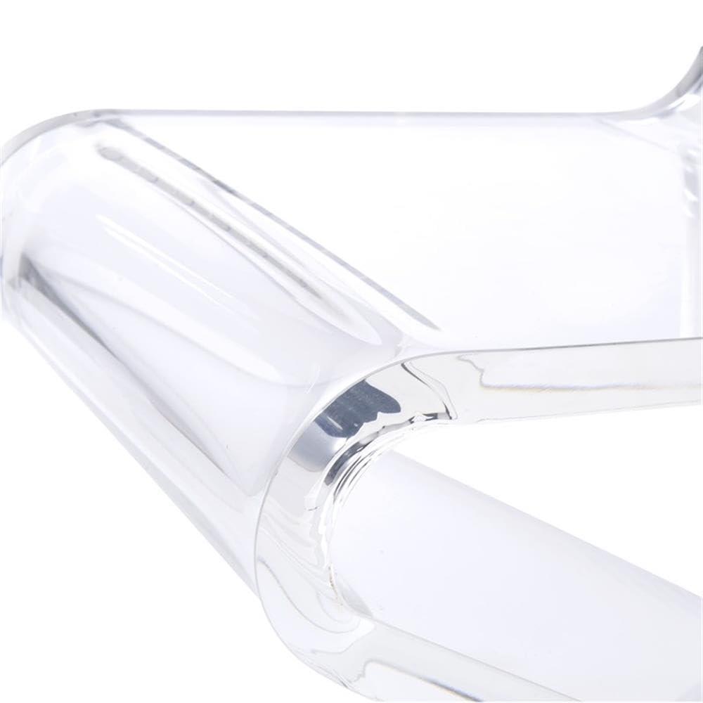 Peek Acrylic Z Chair Clear - Picket House Furnishings: Modern Plexiglass Armless Chair, No Cushion