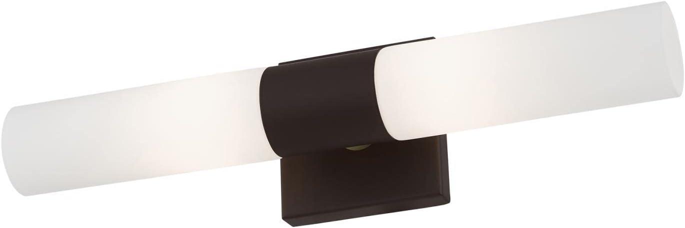 Livex Lighting Aero Bronze ADA 2-Light Vanity Sconce