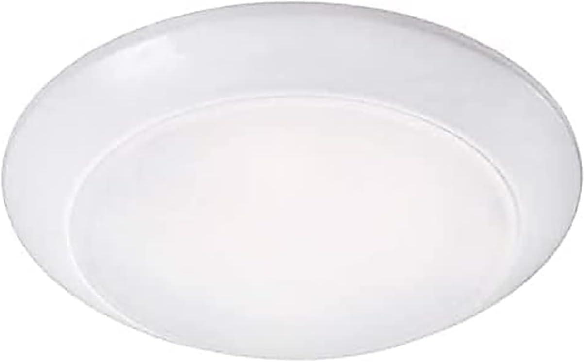 Classic White LED Recessed Disk Light, Dimmable, Energy Star