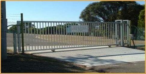 Galvanized Steel 18-Foot V-Track for Sliding Gates