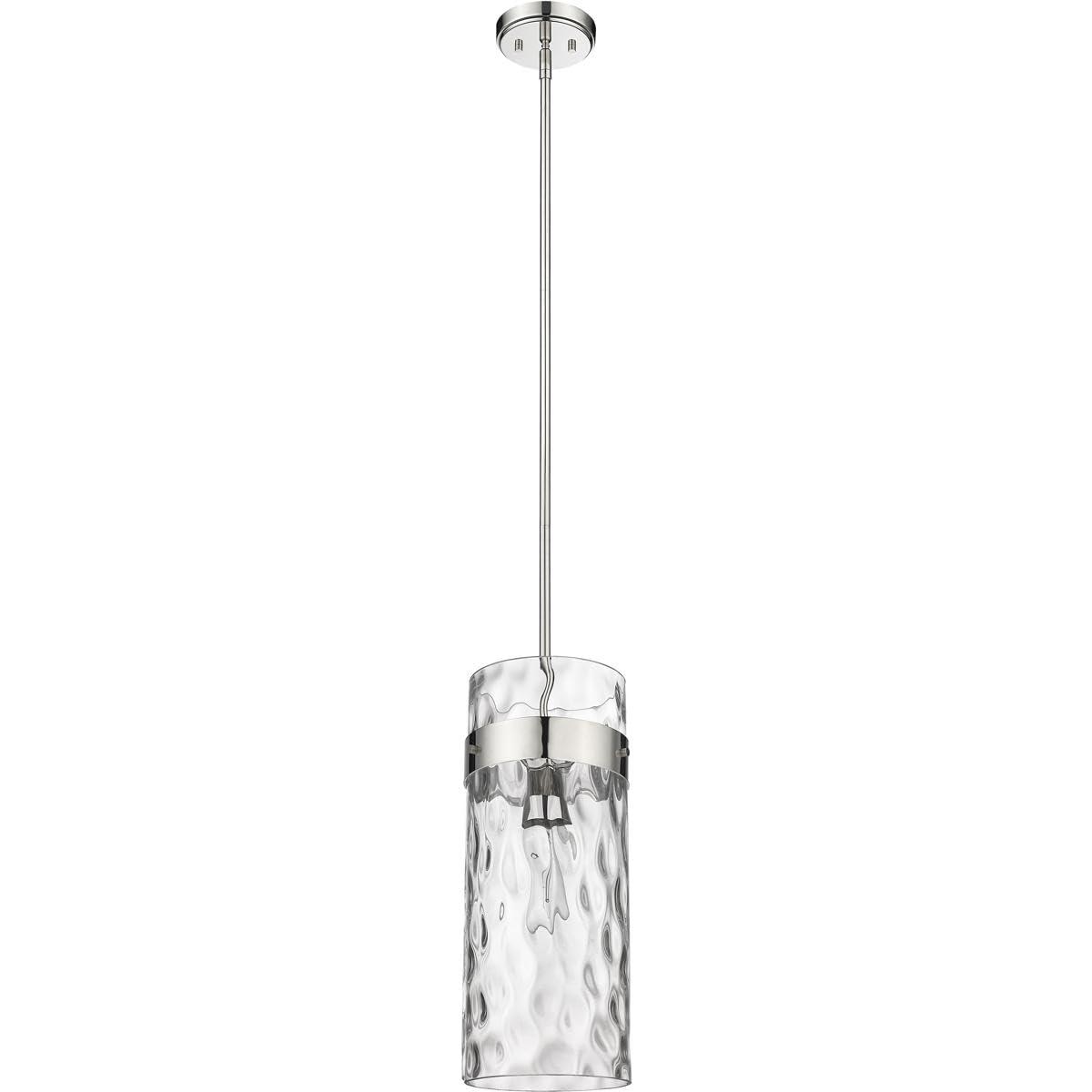 Z-Lite Fontaine 1 - Light Pendant in  Polished Nickel