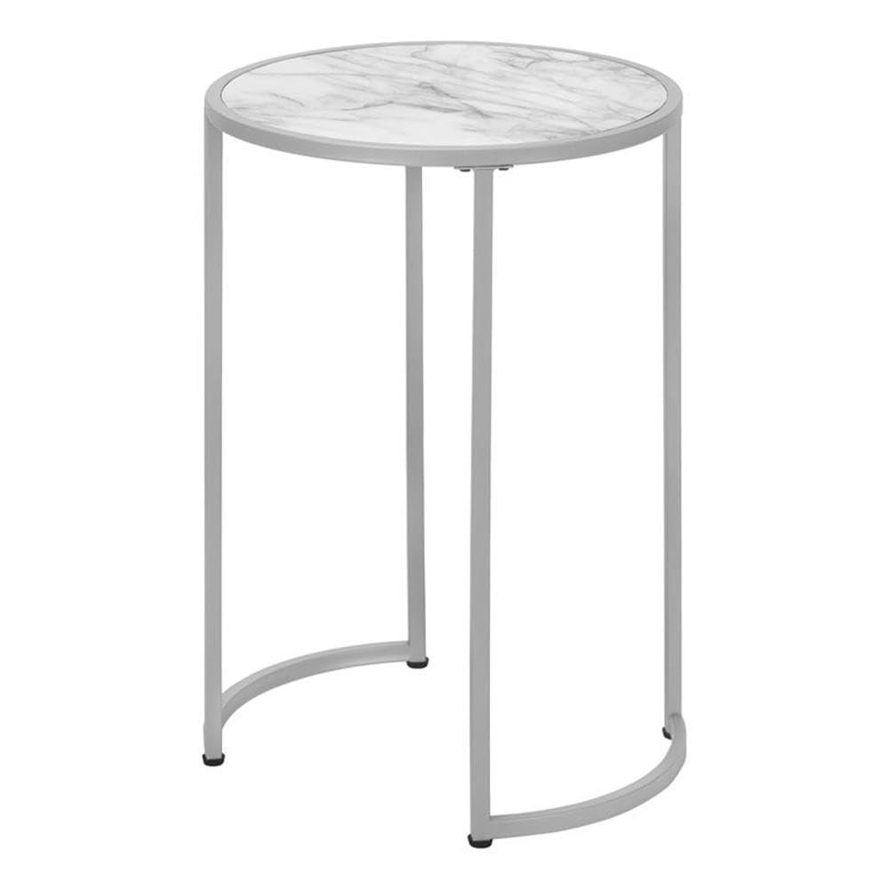 Wrought Studio™ Nightstand, Modern Accent Table, Living Room Round End Table