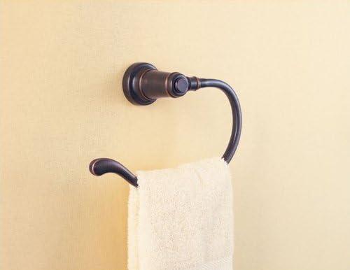 Tuscan Bronze Wall Mounted Round Towel Ring