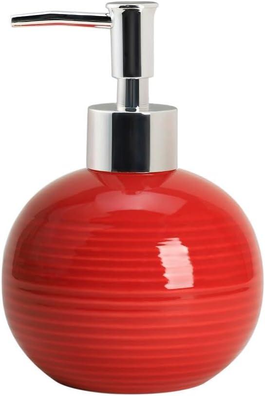 123Arts Ceramic Retro Soap Dispenser with Pump Soap Bottle Lotion Bottle