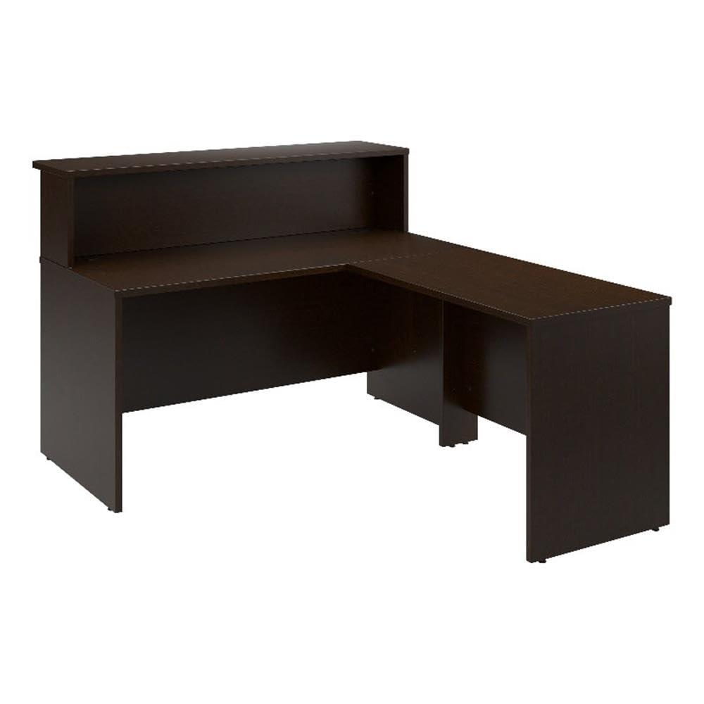 Bush Business Furniture Arrive 60W x 72D L-Shaped Reception Desk