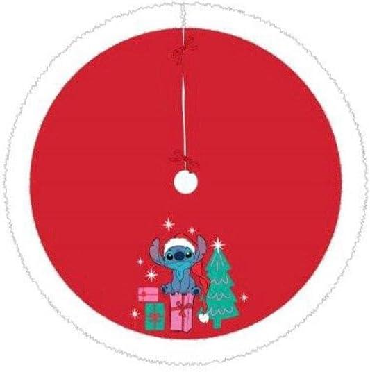Stitch from Lilo and Stitch Christmas Tree Skirt