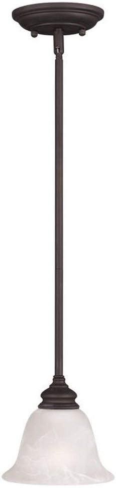 Livex Lighting 1340 Essex 1 Light Pendant - Bronze