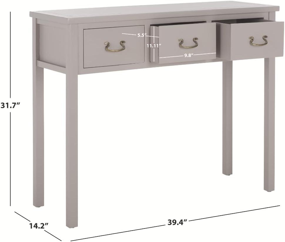 Cindy Console - AMH6568D - Gray - Safavieh Couture