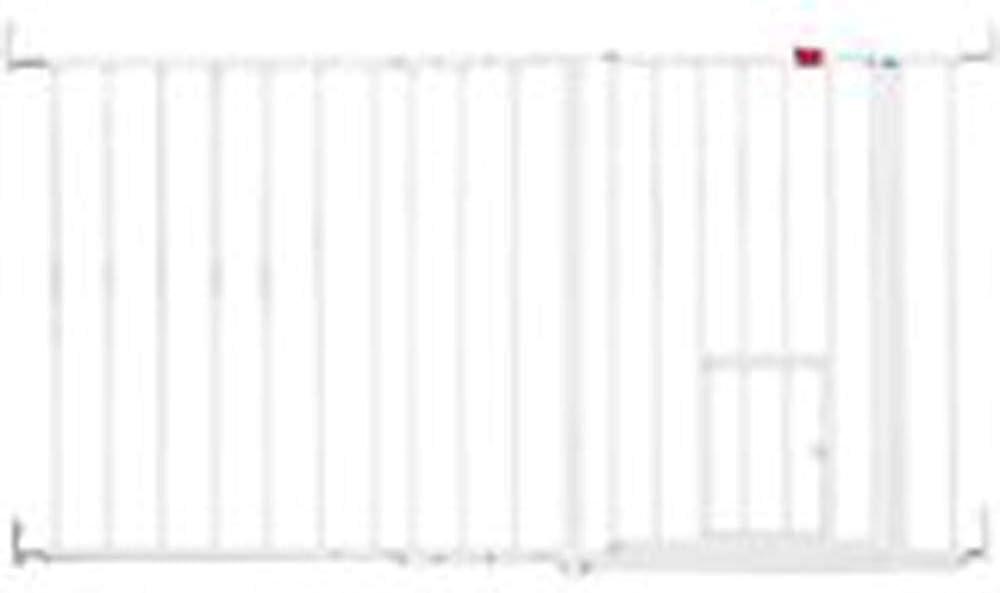 Carlson Pet Products Metal Pressure Mounted Pet Gate With Door