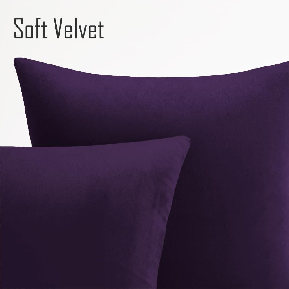 Velvet Reversible Pillow Cover