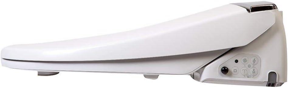 Novita BH-93 White Round-Front Cleansing Toilet Seat