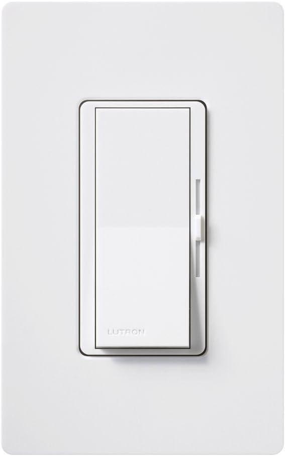 Diva 0-10V Single-Pole/3-Way Smart Dimmer in White