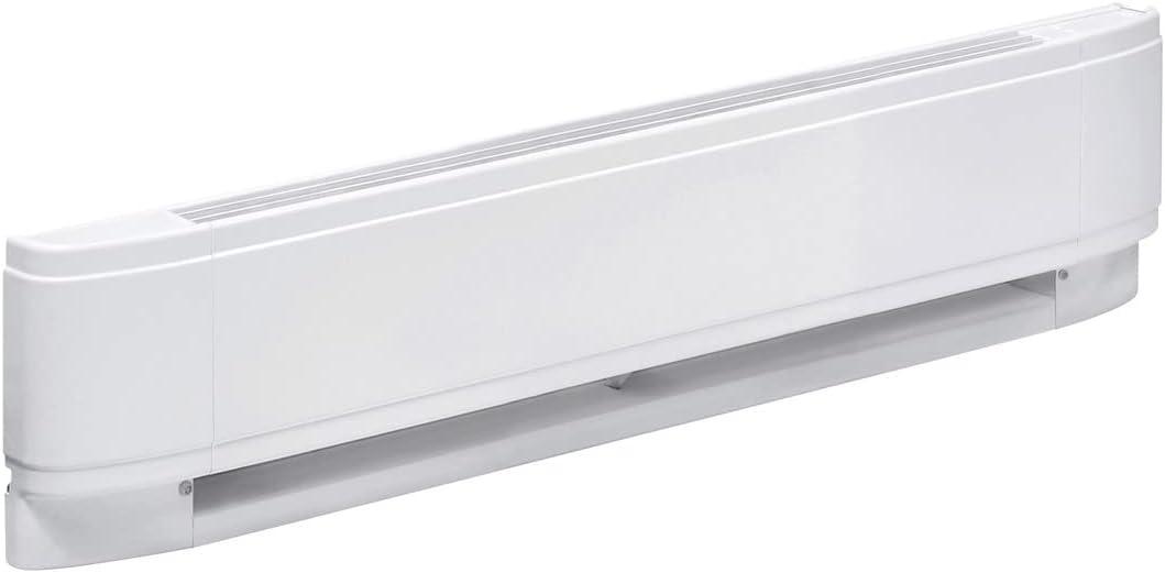 White 30" Electric Convection Baseboard Heater with Automatic Shut-off