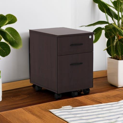 Alera 15.88'' Wide 2 -Drawer Mobile File Cabinet