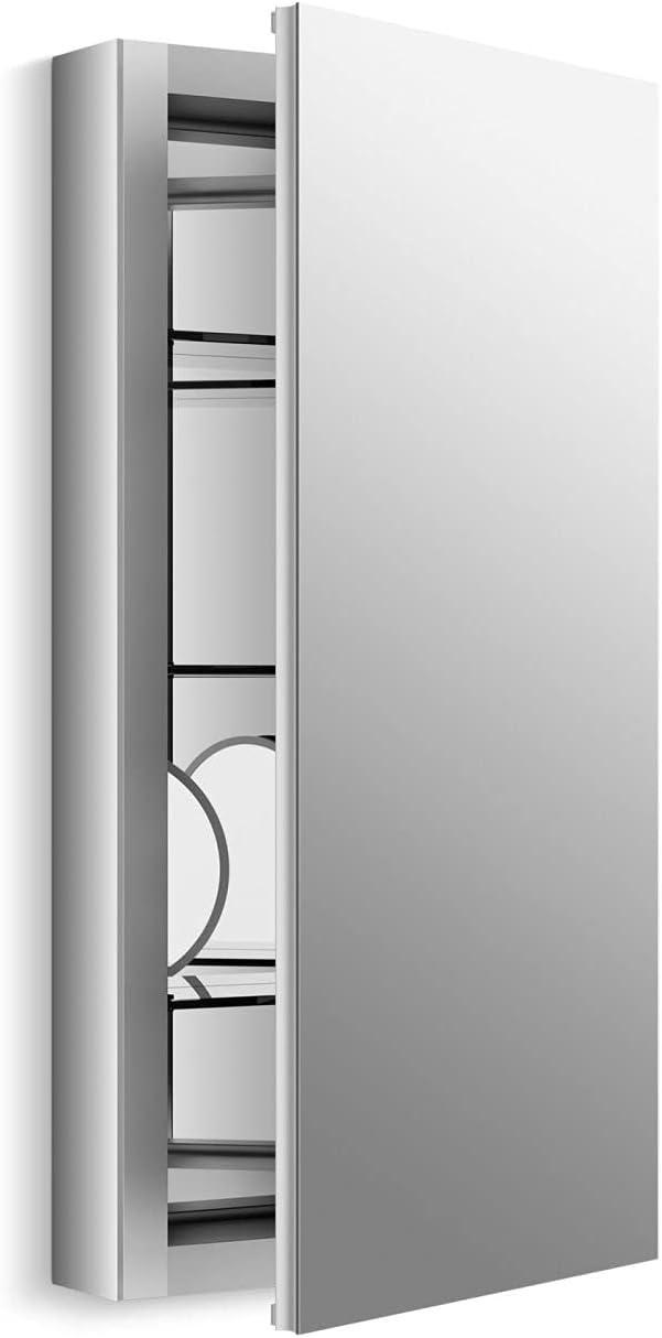 Verdera® 15" W x 30" H Aluminum Medicine Cabinet