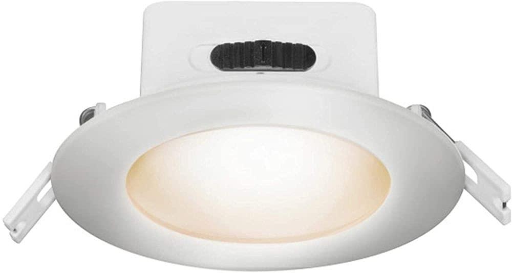 Feit Electric Warm White 4 in. W Aluminum LED Dimmable Recessed J-Box Downlight 10 W