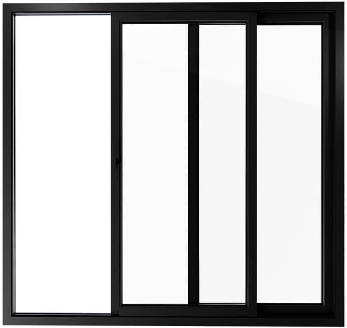 VDomDoors 8166 80'' Double Pane Patio Doors