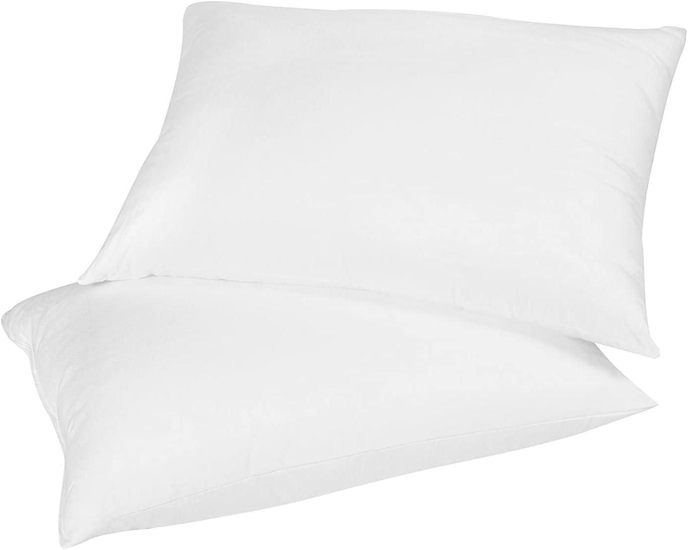 East Coast Bedding 10/90 Pure Dream Firm Goose Down Feather Pillow, King Size, Set of 2