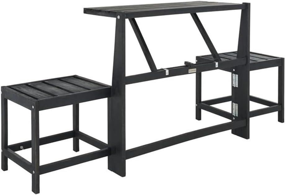 Belamy Transformer Bench - Outdoor - PAT6752 - Dark Slate Gray - Safavieh