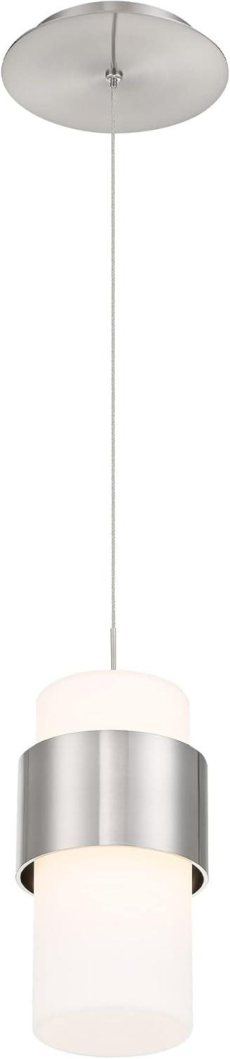 Banded 1 - Light LED Cylinder Pendant