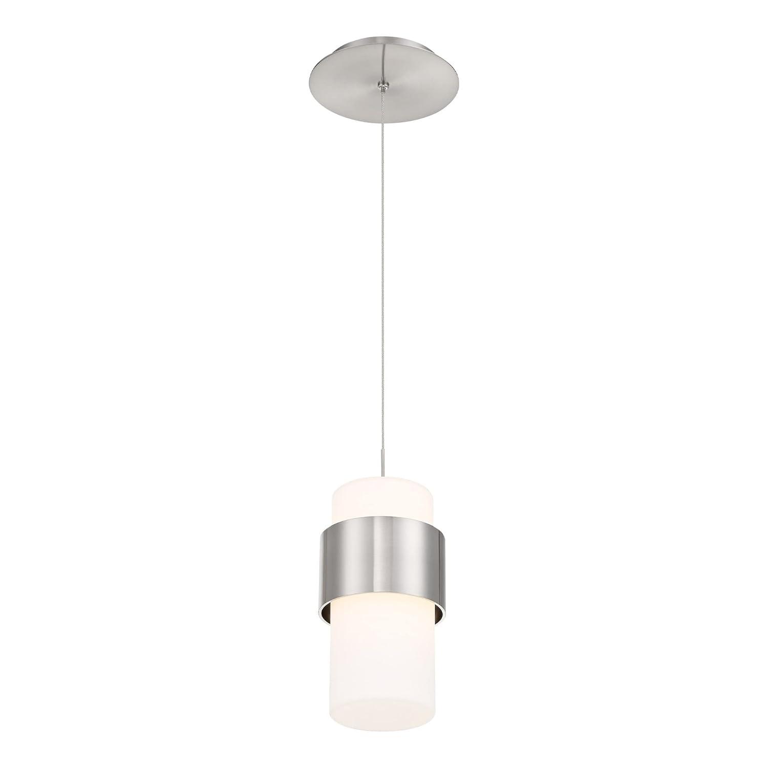 Banded 1 - Light LED Cylinder Pendant