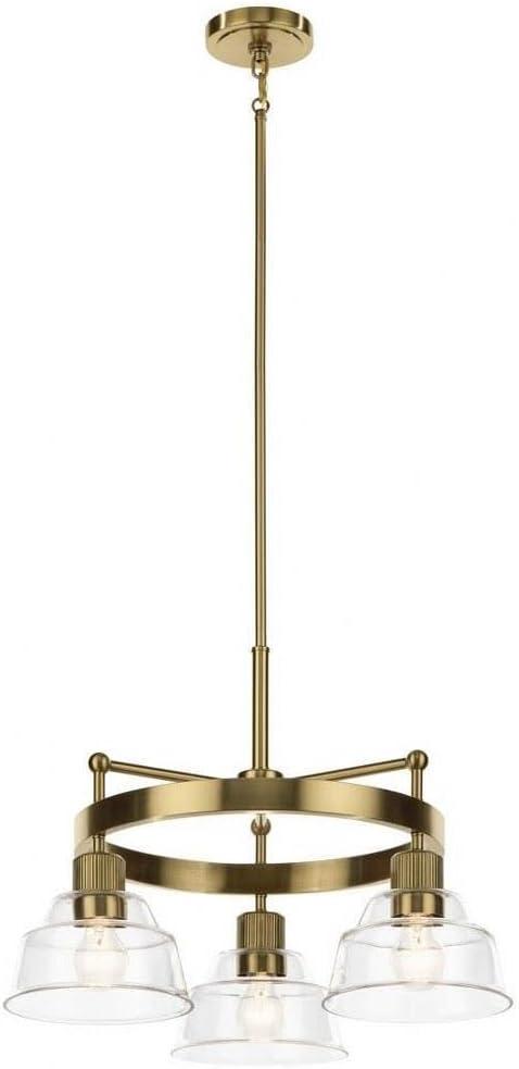 Kichler Lighting Eastmont 3 - Light Chandelier in  Brushed Brass