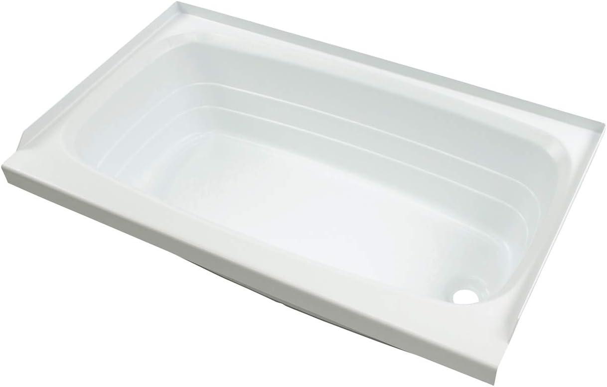 Lippert Components 209683 White 24" x 46" Right Handed Bath Tub