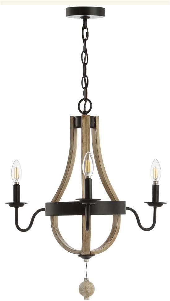 Kamari 3 Light 23" Pendant - CHA4014 - Assorted - Safavieh