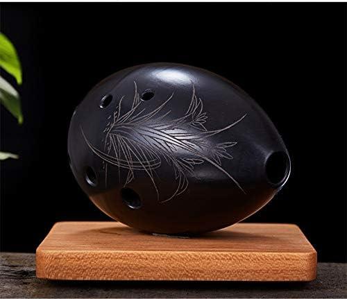 Professional Chinese Flute Xun Instrument Ceramic Ocarina Ancient Xun Instrument Ceramic Ocarina