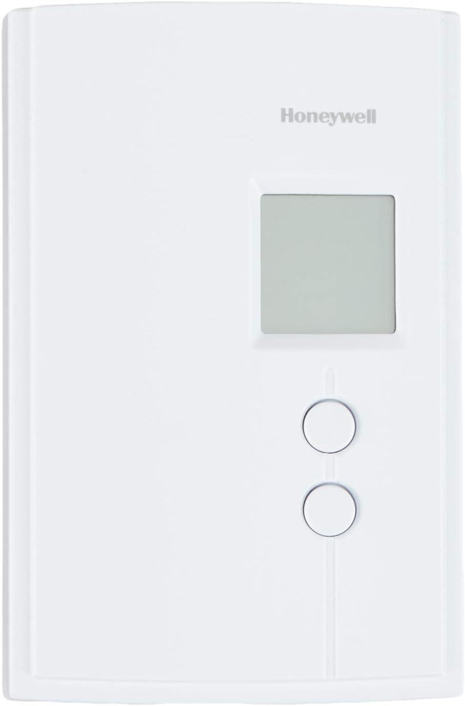 Honeywell Digital Non-Programmable Line Volt Thermostat for Electric Heat, White